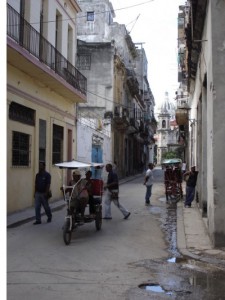 Straßenansicht in Havanna.