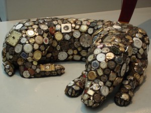 Der "Watchdog", das Highlight im "Gulf Coast Museum of Art" in Largo.
