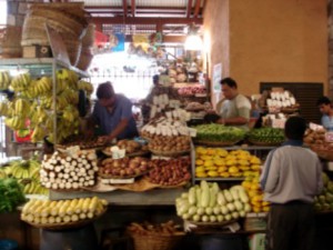 Der Markt in der Hauptstadt Port Louis.