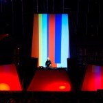 Der Super-DJ lockte das größte Publikum überhaupt beim Melt an - auch mit einer tollen Lichtshow. Foto: Melt-Festival