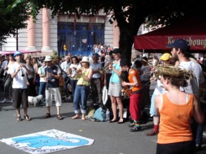 Belfort Ein Wochenende lang wird in der ganzen Stadt musiziert.