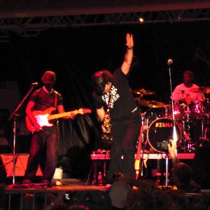 Clearwater Jazz Holiday Boney James beim Clearwater Jazz Holiday.