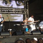 Die kompletten Shout Out Louds mit Ersatz am Bass.