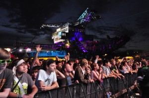Die Party in Ferropolis geht weiter: Nächstes Wochenende steigt hier das Splash-Festival.