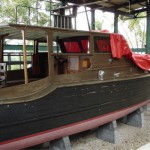 Die Yacht von Hemingway! Sie heißt übrigens Pilar.