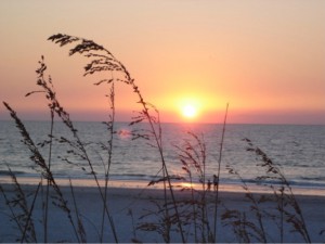 Sonnenuntergang in Clearswater.