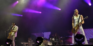 Placebo waren der Headliner am Samstag.