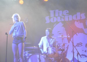 Ganz großer Spaß: The Sounds begeisterten auf der Tent Stage.