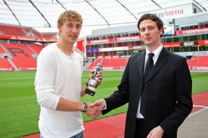Stefan Kießling Nach Noten der beste Stürmer der Bundesliga: Stefan Kießling.