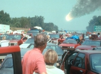 Deep Impact Die Menschen auf der Erde müssen der Apokalypse ins Auge blicken.