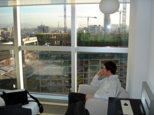 Hotel Diagonal, Barcelona, Spanien, 19. Januar 2007