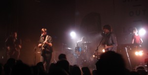 Wie zuvor schon Dag För Dag, so hatten auch die Shout Out Louds in Halle viel Lust auf Hall.
