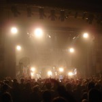 Nach der Zugabe gab es eine artige Verbeugung der Shout Out Louds.