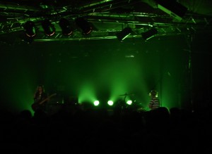 Blood Red Shoes spielten zum ersten Mal in Leipzig.