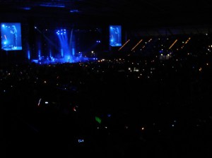 Vor allem in den ruhigeren Momenten beeindruckte Lena in Leipzig.