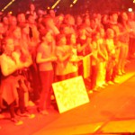 Viele der jungen Fans in der ersten Reihe konnten ihre Aufregung schon vor der Show kaum im Zaum halten.