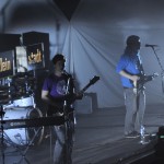 Die Kleinstadthelden machten den rockigen Anheizer in der Arena.