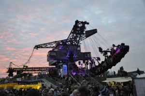 Melt Festival 2011 Ein bisschen spektakulärer als Rock im Park - nicht wahr?