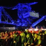 Auf insgesamt sechs Bühnen gab es in Ferropolis die besten Sounds aus Indie und Electro zu entdecken.