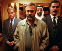 Syriana Der CIA-Agent Bob Barnes (George Clooney, vorne) wird in ein dubioses Ölgeschäft verwickelt.