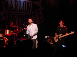 Marlon Roudette Marlon Roudette spielte auch Lieder seiner Ex-Band Mattafix.