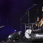 Die Raveonettes durften als zweite Band am Freitag auf die Hauptbühne.