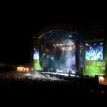 Diesmal gab es nur zwei Bühnen beim Highfield. Insgesamt 43 Bands tobten sich darauf an drei Tagen aus. Foto: FKP Scorpio/Bernd Zahn