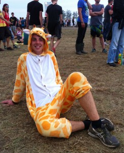 Highfield 2015 Kostüm Giraffe