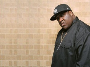 Szene aus dem Film Notorious BIG mit Jamal Woolard