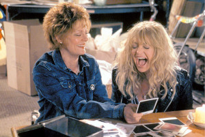 Szene aus dem Film Groupies Forever mit Susan Sarandon und Goldie Hawn