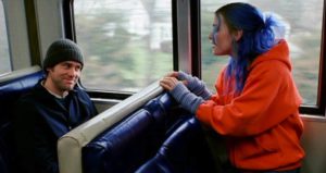 Szene aus dem Film Vergiss mein nicht mit Jim Carrey und Kate Winslet