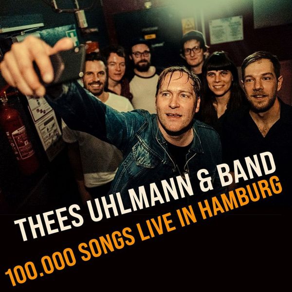 Thees Uhlmann & Band – „100.000 Songs Live in Hamburg“ Albumcover